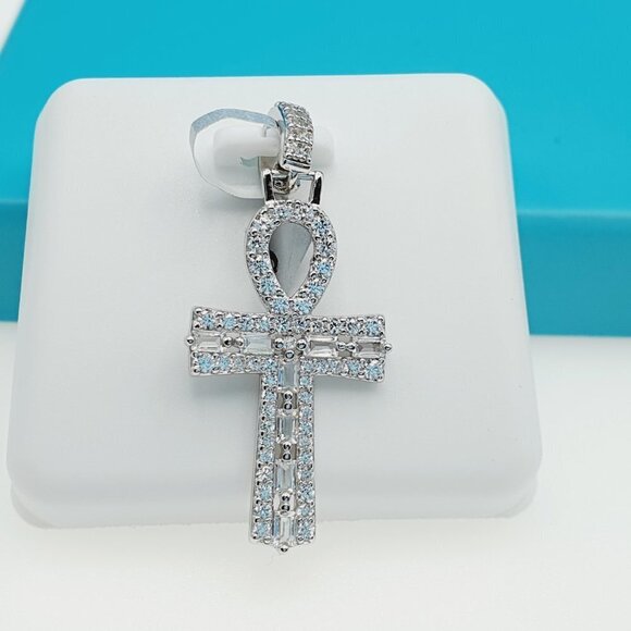 "925 Sterling Silver CZ Beautiful Pendant for Women, 1USPAR4008 - Picture 7 of 11